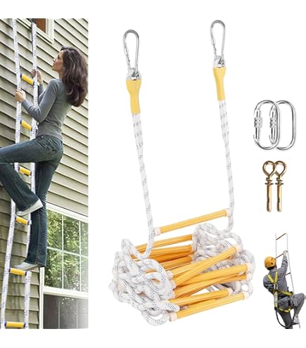 Amazon｜緩降機 スローダン125 ロープ長11m 消防科学研究所 避難